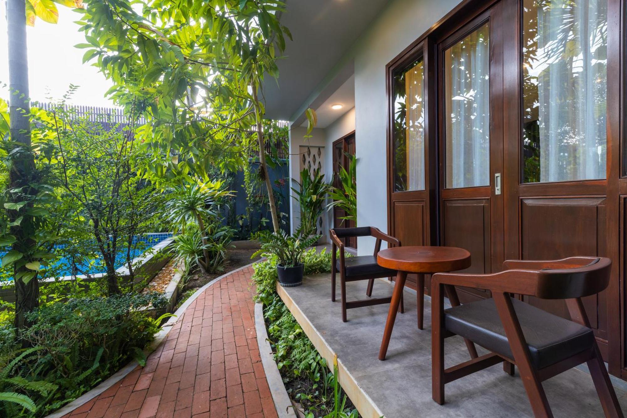 Golden Vishnu Villa Siem Reap Exterior foto